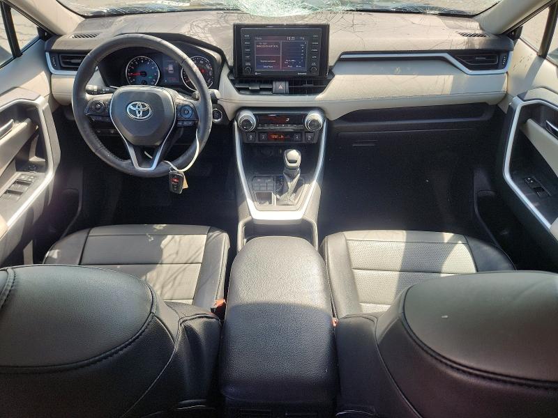 2020 Toyota Rav 4 VIN 2T3P1RFV1LW135992 COPART salvage auction — HAIL, MO - SALVAGE CERTIFICATE OF TITLE, sold $8,100 on 2026-07-29 (photo 8)