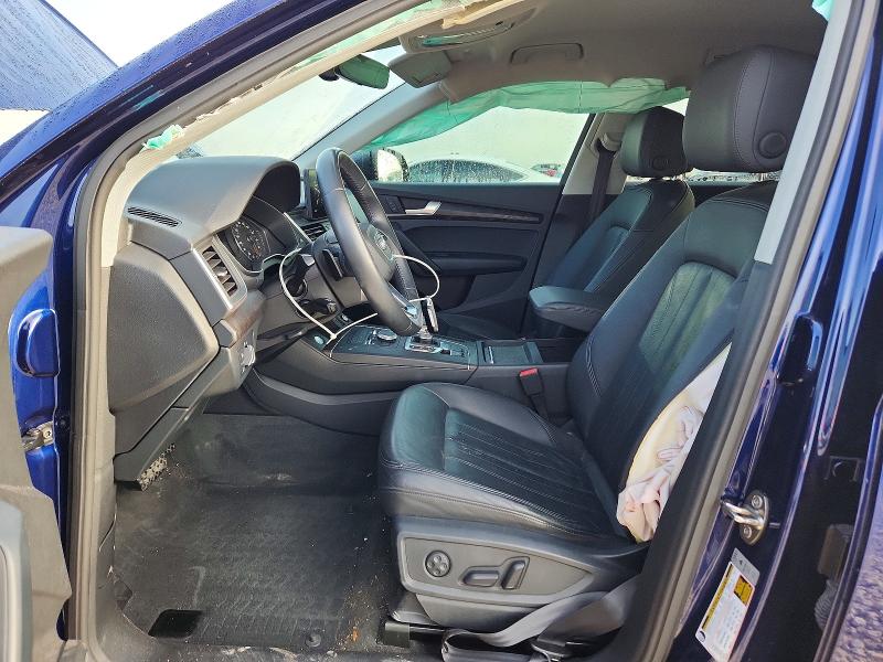 2020 Audi Q5 VIN WA1ANAFY1L2051423 COPART salvage auction — UNDERCARRIAGE, Tx - Salvage Vehicle Title, sold $8,100 on 2026-07-09 (photo 7)