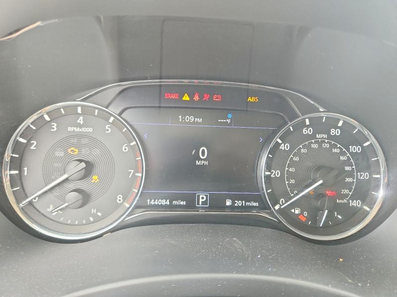 2020 Infiniti VIN JN8AZ2NF0L9701225 COPART salvage auction — FRONT END, La - Cert Of Title-Salvage, sold $4,850 on 2026-07-09 (photo 9)