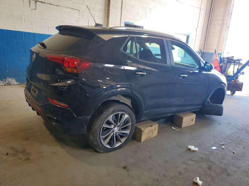 2022 Buick Encore VIN KL4MMESL0NB024055 COPART salvage auction — FRONT END, Mi - Certificate Of Title, sold $4,100 on 2026-07-21 (photo 3)