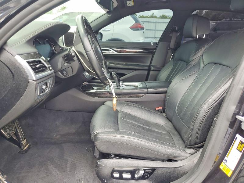 2019 BMW 7er VIN WBA7E2C5XKB217854 COPART salvage auction — FRONT END, Tx - Salvage Vehicle Title, sold $125 on 2026-08-03 (photo 7)