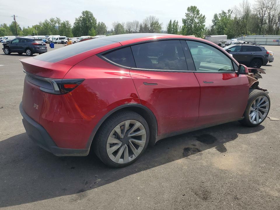 2026 Tesla Model y VIN 7SAYGDEE1TF331446 COPART salvage auction — FRONT END, Or - Salvage Title Certificate, sold $20,200 on 2026-07-06 (photo 3)