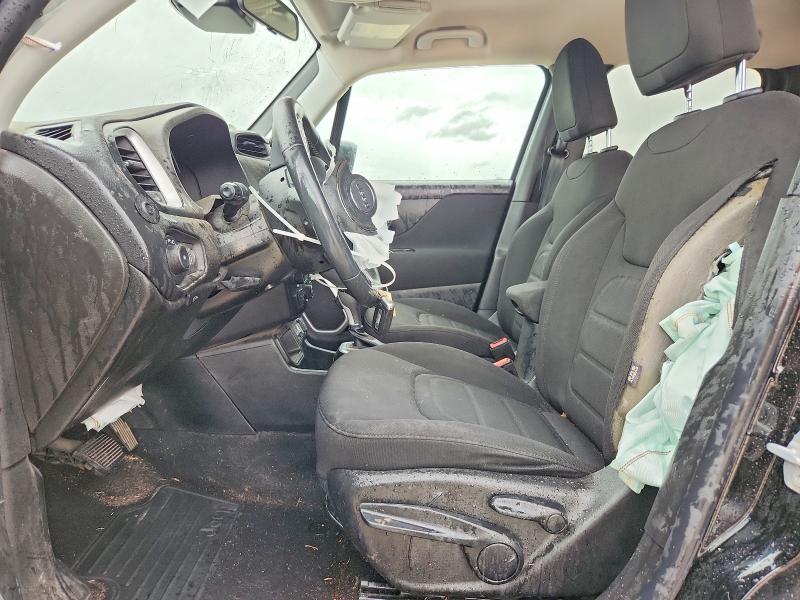 2019 Jeep Renegade VIN ZACNJABB9KPK59779 COPART salvage auction — FRONT END, Tx - Salvage Vehicle Title, sold $850 on 2026-07-09 (photo 7)