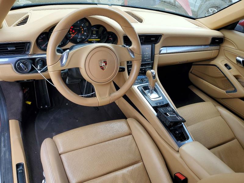 2014 Porsche 911 VIN WP0AA2A91ES107211 COPART salvage auction — REAR END, Nv - Salvage Title, sold $36,000 on 2026-07-02 (photo 8)