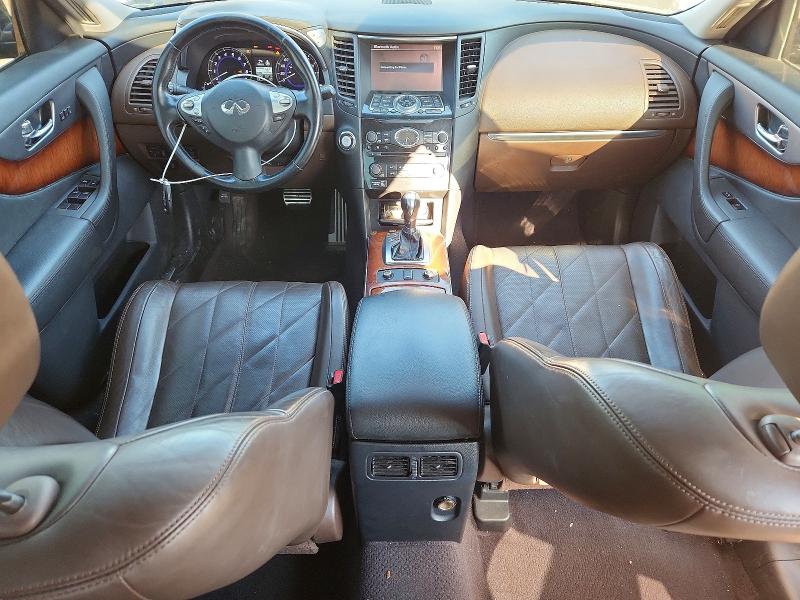 2013 Infiniti Fx VIN JN8CS1MW1DM170396 COPART salvage auction — FRONT END, IL - SALVAGE CERTIFICATE, sold $1,050 on 2026-07-07 (photo 8)