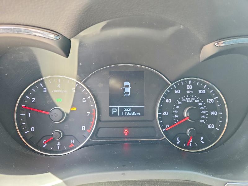 2016 Kia VIN KNAFZ4A87G5590381 COPART salvage auction — FRONT END, Tx - Salvage Vehicle Title, sold $1,050 on 2026-07-10 (photo 9)