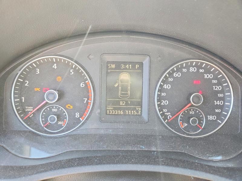 2012 Volkswagen Eos VIN WVWBW7AH7CV000122 COPART salvage auction — REAR END, Mo - Certificate Of Title, sold $725 on 2026-07-10 (photo 9)
