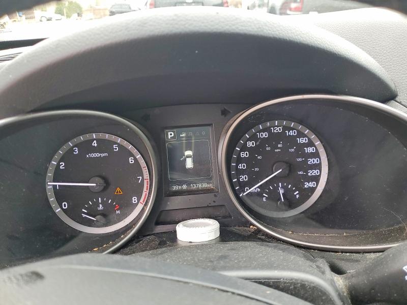 2017 Hyundai Santa fe VIN KM8SNDHF0HU237095 COPART salvage auction — FRONT END, ON - PERMIT NO BRAND - UNFIT, sold $825 on 2026-07-09 (photo 9)