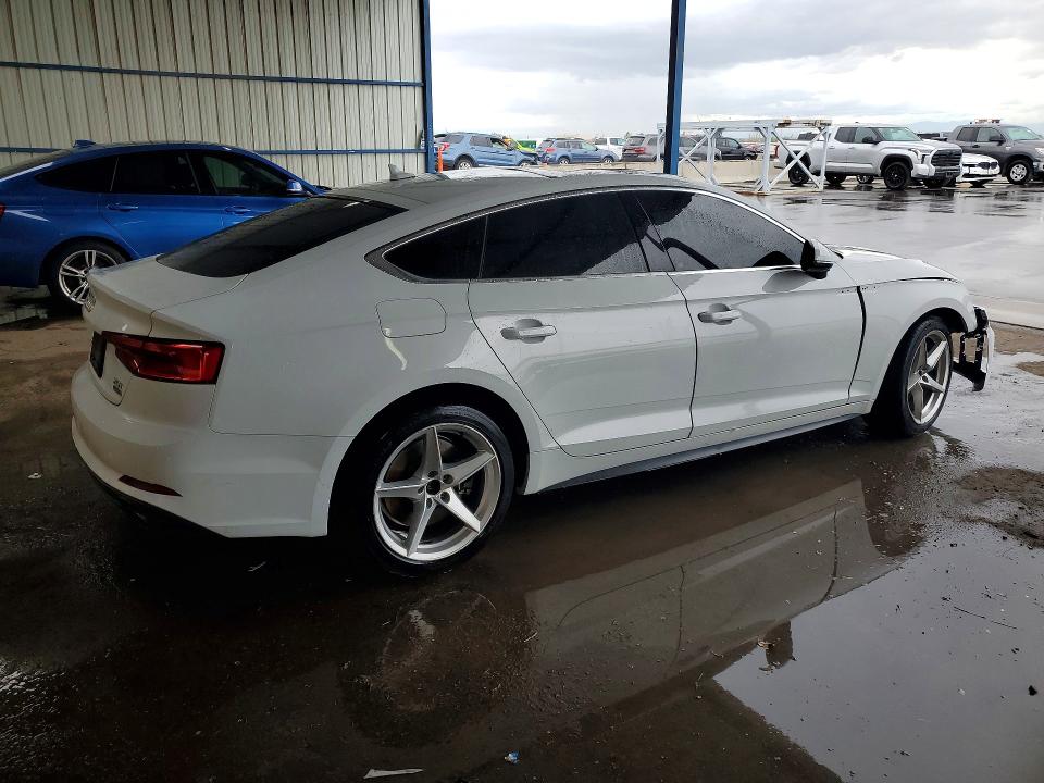 2018 Audi A5 VIN WAUDNCF55JA004142 COPART salvage auction — FRONT END, Ca - Certificate Of Title, sold $475 on 2026-07-07 (photo 3)