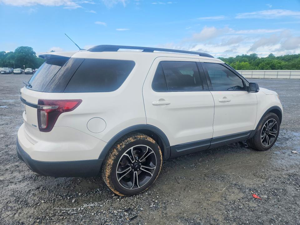 2015 Ford Explorer sport trac VIN 1FM5K8GT8FGA62045 COPART salvage auction — FRONT END, NC - SALVAGE CERTIFICATE OF TITLE, sold $1,200 on 2026-07-08 (photo 3)