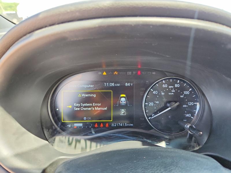 2023 Nissan Kicks VIN 3N1CP5DV7PL506825 COPART salvage auction — FRONT END, Il - Salvage Certificate, sold $4,850 on 2026-07-03 (photo 9)