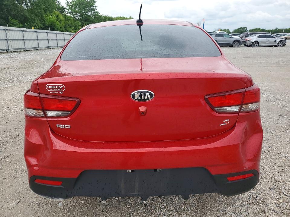 2020 Kia Rio VIN 3KPA24AD5LE275365 COPART salvage auction — FRONT END, Id - Salvage Certificate Of Title, sold $2,150 on 2026-07-22 (photo 6)