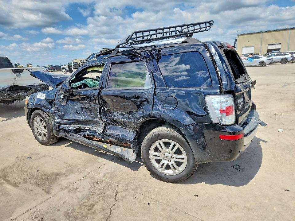 2010 Mercury Mariner VIN 4M2CN9H70AKJ04623 COPART salvage auction — ROLLOVER, Tx - Salvage Vehicle Title, sold $250 on 2026-07-02 (photo 2)
