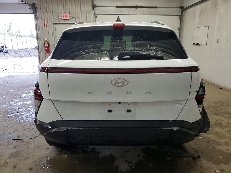 2025 Hyundai Kona VIN KM8HBCAB4SU276574 COPART salvage auction — REAR END, In - Cert Of Title-Salvage Title, sold $1,050 on 2026-07-21 (photo 6)