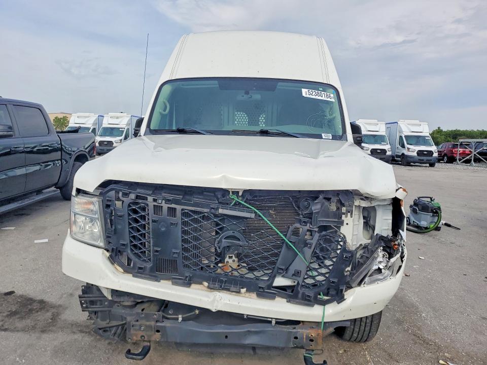 2020 Nissan Nv3500 VIN 1N6AF0LY6LN808197 COPART salvage auction — FRONT END, Fl - Certificate Of Title (P), sold $1,800 on 2026-07-28 (photo 5)