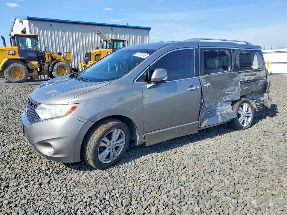 2011 Nissan Quest VIN JN8AE2KP9B9003493 COPART salvage auction — SIDE, Wa - Bill Of Sale, sold $800 on 2026-07-08 (photo 1)