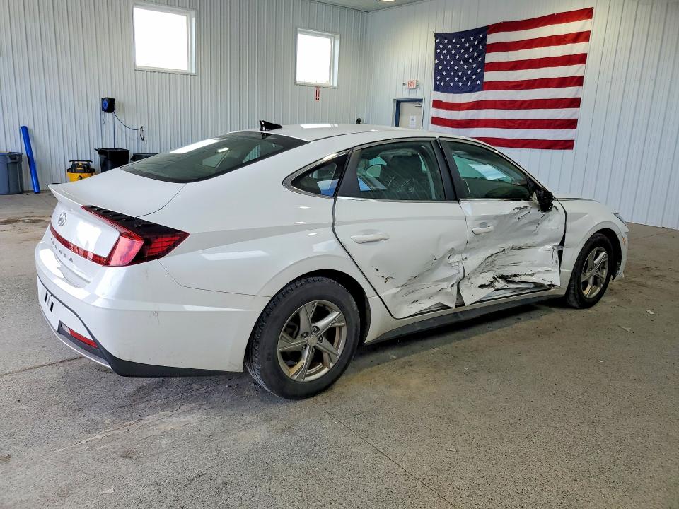 2020 Hyundai Sonata VIN 5NPEG4JA6LH056290 COPART salvage auction — SIDE, OH - CERT OF TITLE-SALVAGE, sold $2,400 on 2026-07-21 (photo 3)