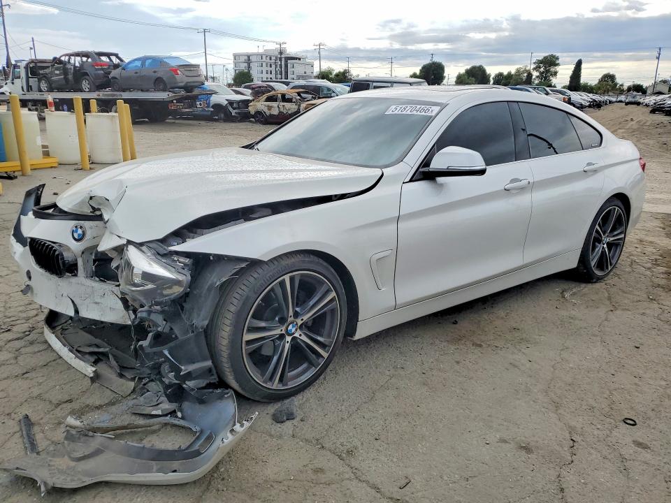 2019 BMW VIN WBA4J1C50KBM14895 COPART salvage auction — FRONT END, CA - SALVAGE CERTIFICATE, sold $2,800 on 2026-07-13 (photo 1)
