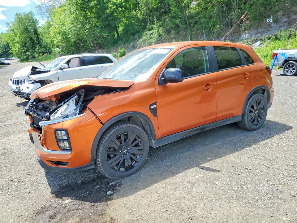 2021 Mitsubishi VIN JA4ARUAU8MU027099 COPART salvage auction — FRONT END, Ny - Mv-907A Salvage Certificate, sold $3,950 on 2026-07-07 (photo 1)
