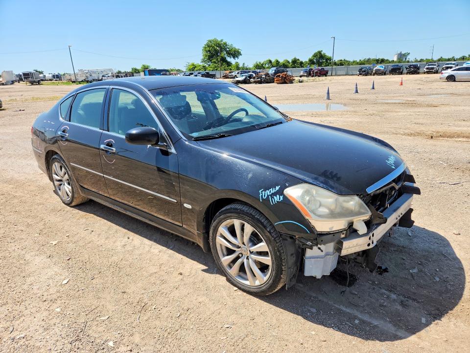 2009 Infiniti M VIN JNKCY01F09M852748 COPART salvage auction — FRONT END, Tx - Salvage Vehicle Title, sold $350 on 2026-07-08 (photo 4)