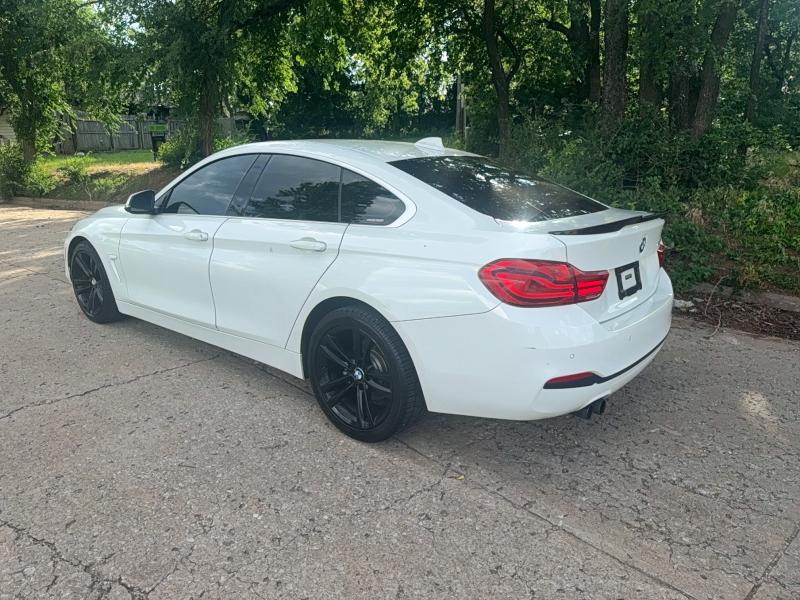 2018 BMW 4er VIN WBA4J1C53JBA30076 COPART salvage auction — MINOR DENT/SCRATCHES, Or - Salvage Title Certificate (P), sold $5,300 on 2026-07-09 (photo 3)