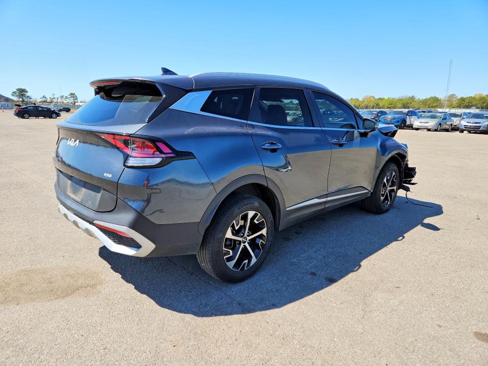 2024 Kia Sportage VIN 5XYK3CDFXRG192650 COPART salvage auction — FRONT END, Ny - Mv-907A Salvage Certificate, sold $4,850 on 2026-07-20 (photo 3)