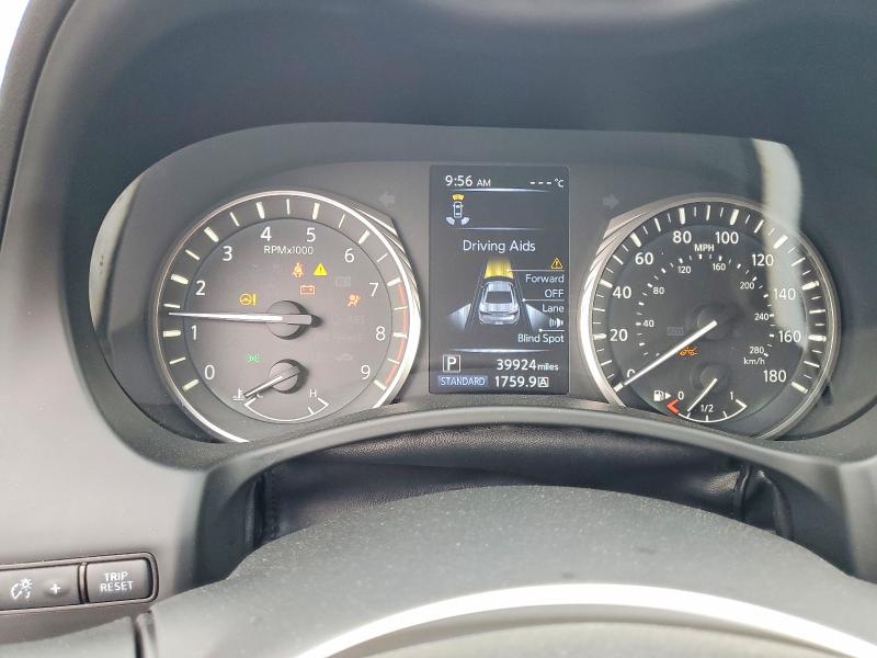 2022 Infiniti VIN JN1FV7LK6NM660354 COPART salvage auction — FRONT END, Salvage Title, sold $9,100 on 2026-07-13 (photo 9)
