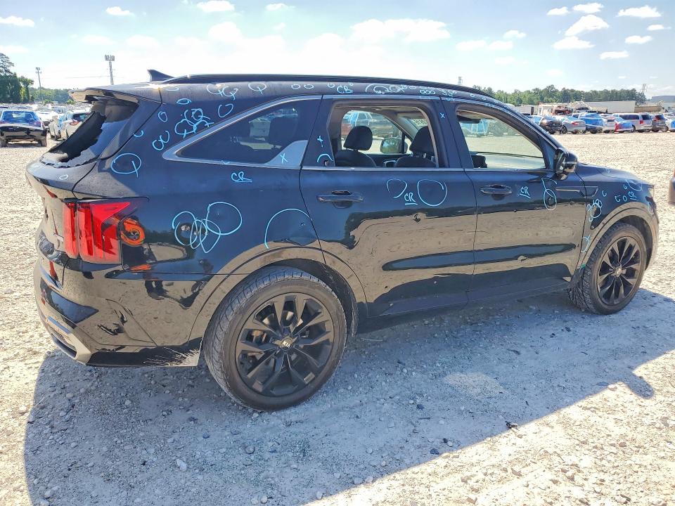 2021 Kia Sorento VIN 5XYRK4LFXMG012195 COPART salvage auction — HAIL, Tx - Certificate Of Title, sold $2,000 on 2026-07-21 (photo 3)