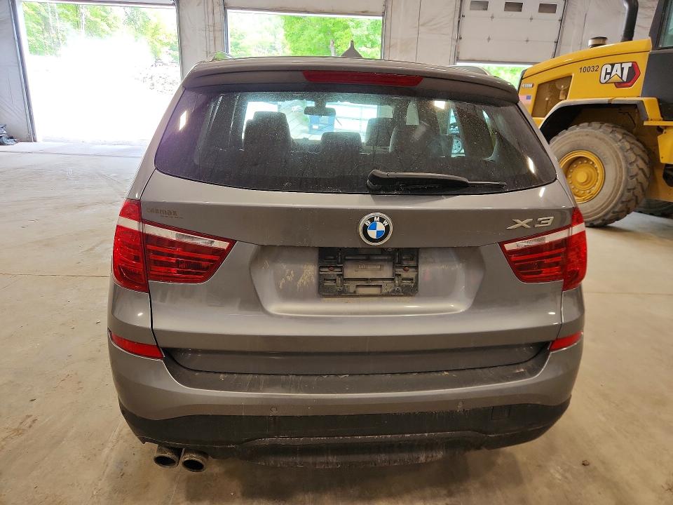 2016 BMW X3 VIN 5UXWX9C54G0D65214 COPART salvage auction — MINOR DENT/SCRATCHES, Vt - Certificate Of Title, sold $3,900 on 2026-07-13 (photo 6)