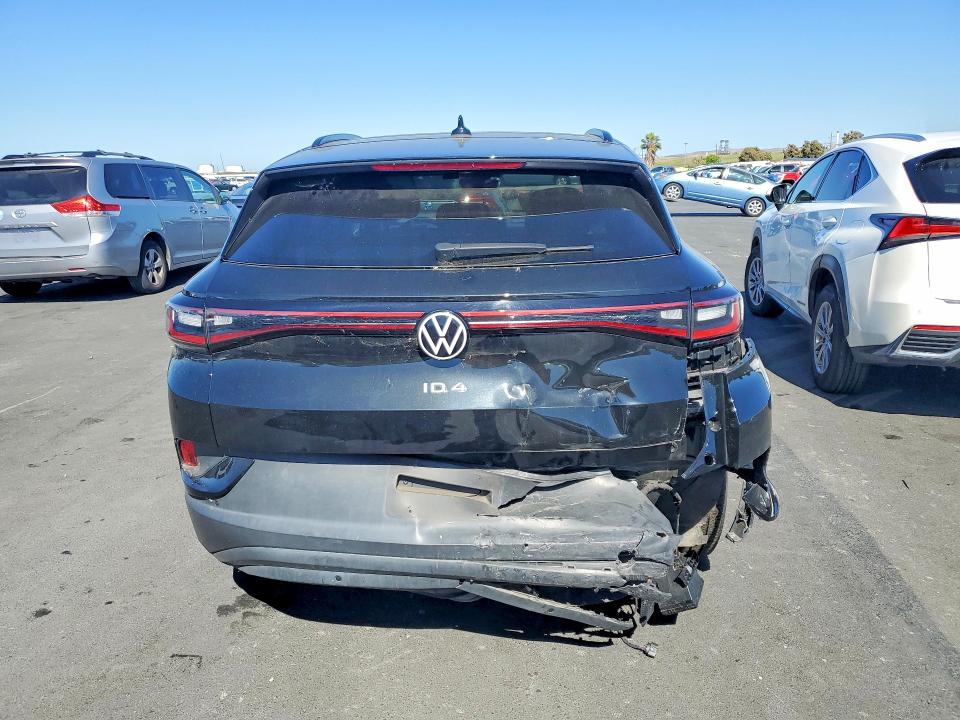 2021 Volkswagen VIN WVGTMPE22MP054705 COPART salvage auction — REAR END, Ca - Salvage Certificate, sold $9,100 on 2026-08-05 (photo 6)