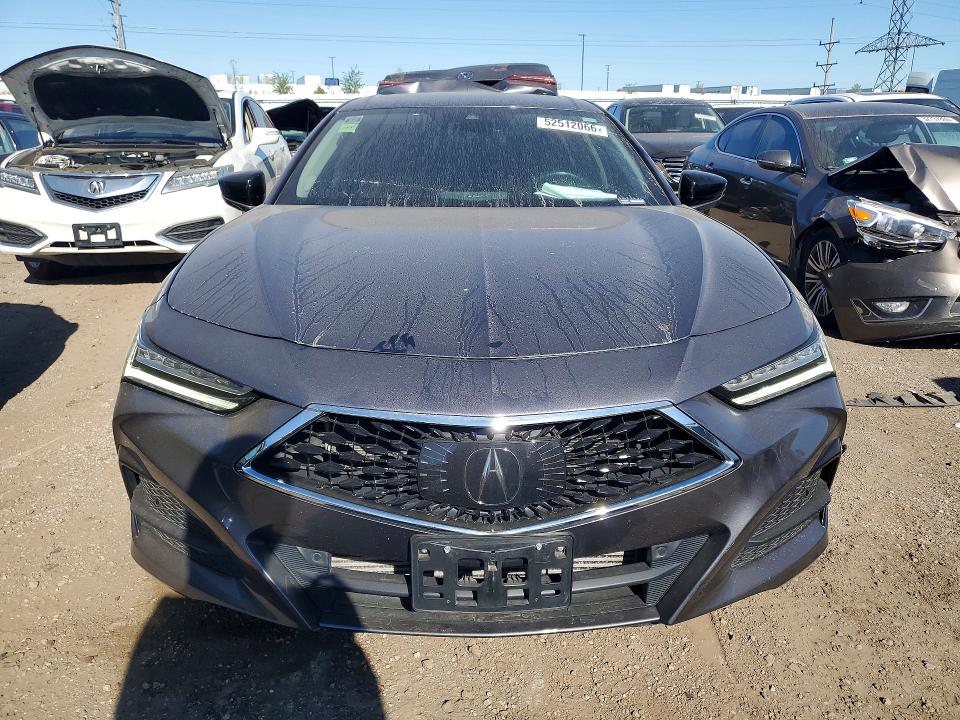2021 Acura Tlx VIN 19UUB6F49MA005157 COPART salvage auction — REAR END, Il - Salvage Certificate, sold $9,000 on 2026-07-21 (photo 5)