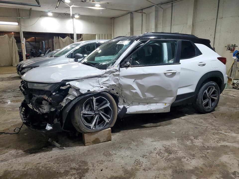 2021 Chevrolet VIN KL79MTSL8MB070339 COPART salvage auction — SIDE, Oh - Cert Of Title-Salvage, sold $3,250 on 2026-07-19 (photo 1)