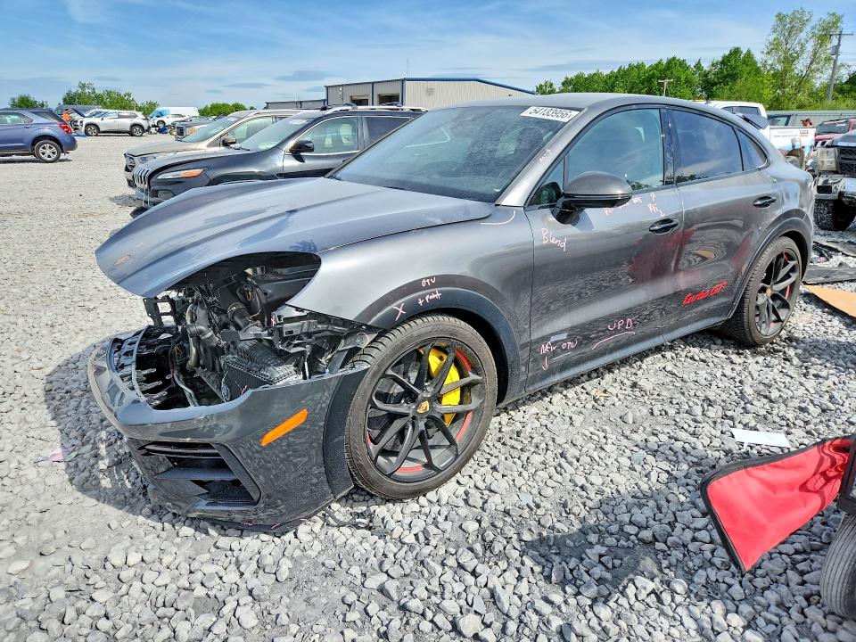 2024 Porsche Cayenne VIN WP1BK2AY4RDA72293 COPART salvage auction — FRONT END, Mi - Cert Of Title-Salvage Vehicle, sold $200 on 2026-07-30 (photo 1)