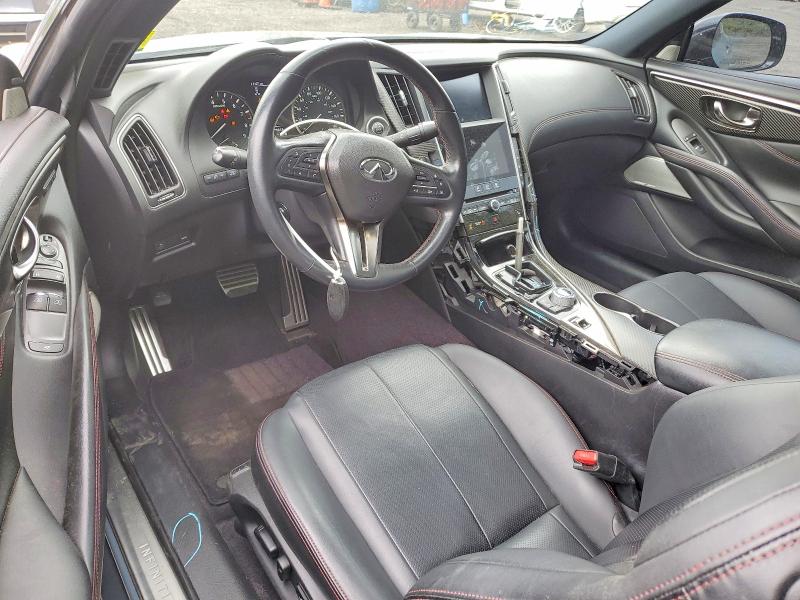 2021 Infiniti Q60 VIN JN1FV7LK7MM530405 COPART salvage auction — UNDERCARRIAGE, Ny - Mv-907A Salvage Certificate, sold $7,700 on 2026-07-28 (photo 8)