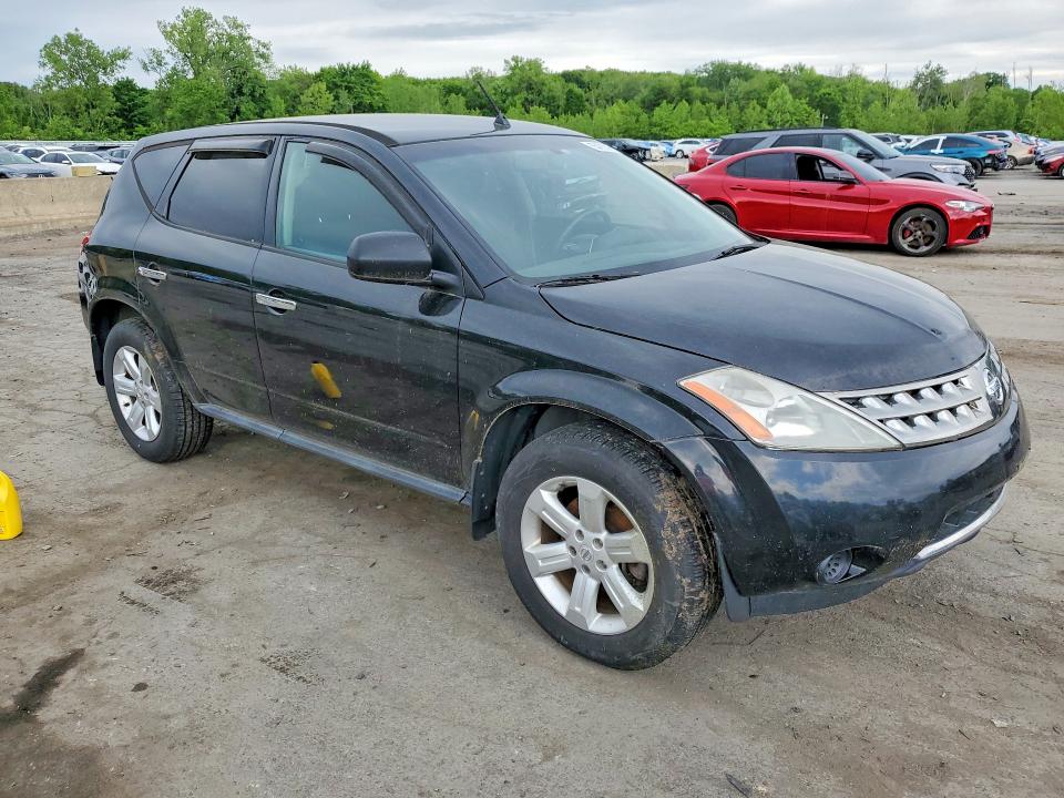2007 Nissan Murano VIN JN8AZ08W37W644364 COPART salvage auction — MINOR DENT/SCRATCHES, Ny - Certificate Of Title, sold $325 on 2026-07-28 (photo 4)