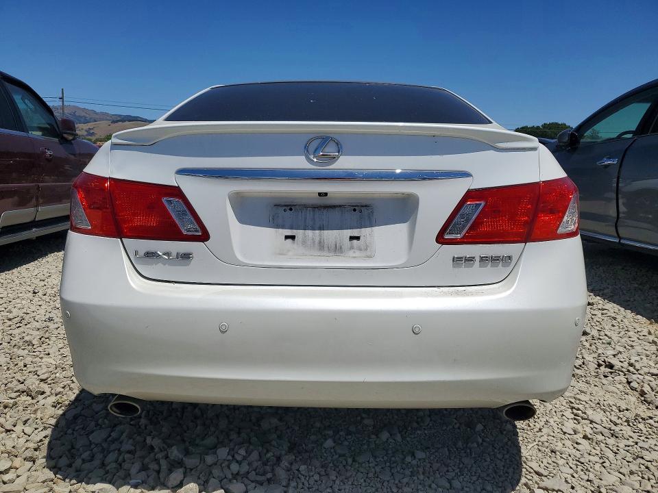 2007 Lexus ES VIN JTHBJ46G272069674 COPART salvage auction — FRONT END, Ca - Salvage Certificate, sold $950 on 2026-07-14 (photo 6)