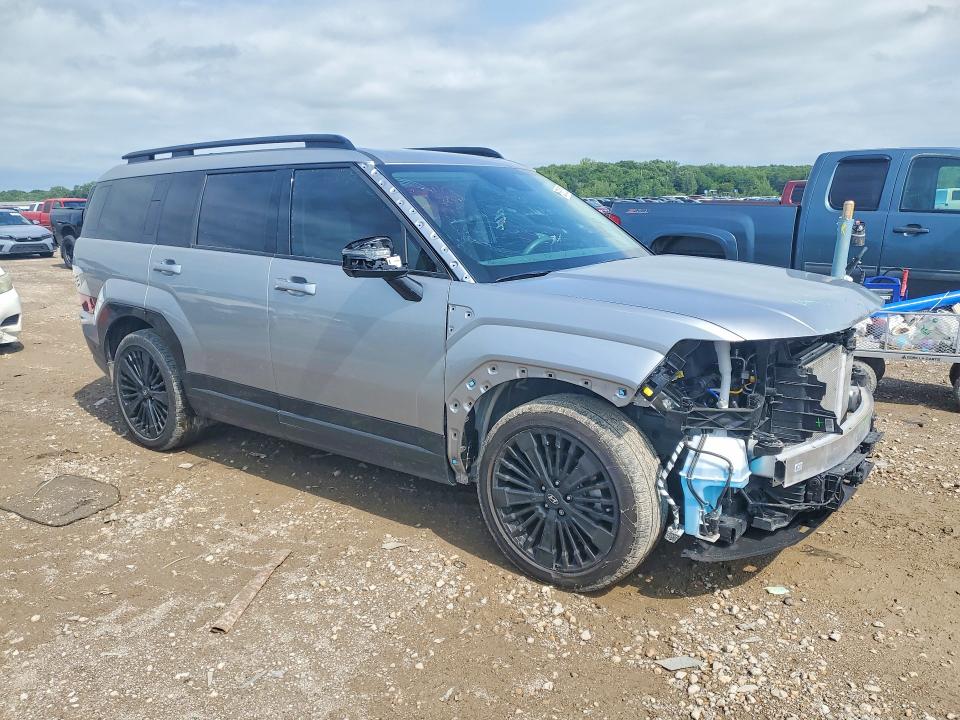 2025 Hyundai Santa fe VIN 5NMP54G10SH037106 COPART salvage auction — FRONT END, Mo - Salvage Certificate Of Title, sold $13,200 on 2026-07-30 (photo 4)