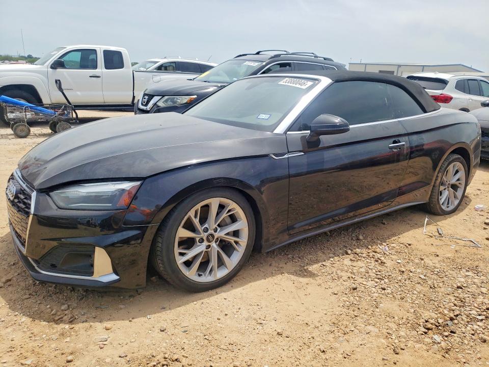 2022 Audi VIN WAU2AGF57NN002675 COPART salvage auction — FRONT END, Tx - Salvage Vehicle Title, sold $6,700 on 2026-07-16 (photo 1)