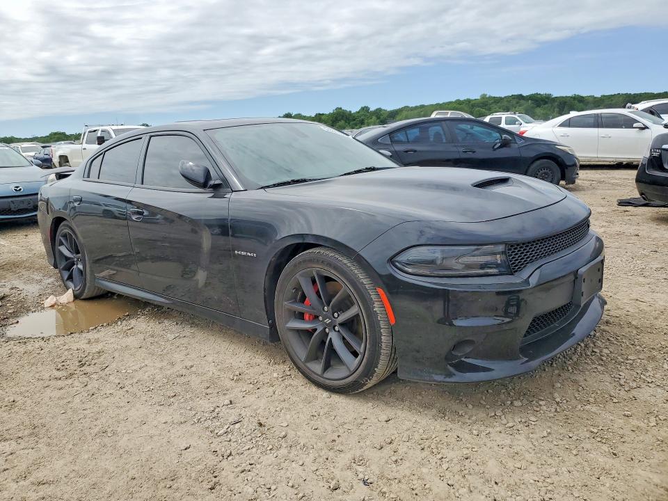2021 Dodge Charger VIN 2C3CDXCT3MH608875 COPART salvage auction — REAR END, Mo - Salvage Certificate Of Title, sold $10,900 on 2026-07-09 (photo 4)