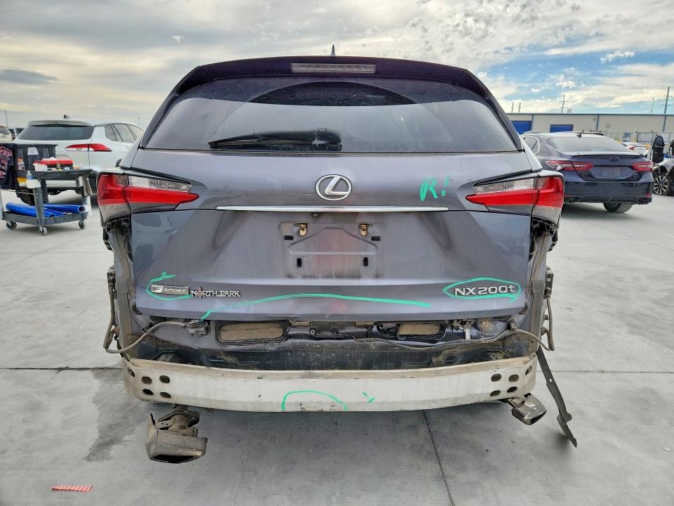 2016 Lexus Nx VIN JTJYARBZ8G2033355 COPART salvage auction — REAR END, Tx - Certificate Of Title, sold $7,700 on 2026-07-07 (photo 6)