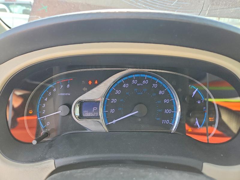 2013 Toyota Sienna VIN 5TDYK3DC9DS316194 COPART salvage auction — FRONT END, Tx - Salvage Vehicle Title, sold $2,650 on 2026-07-21 (photo 9)