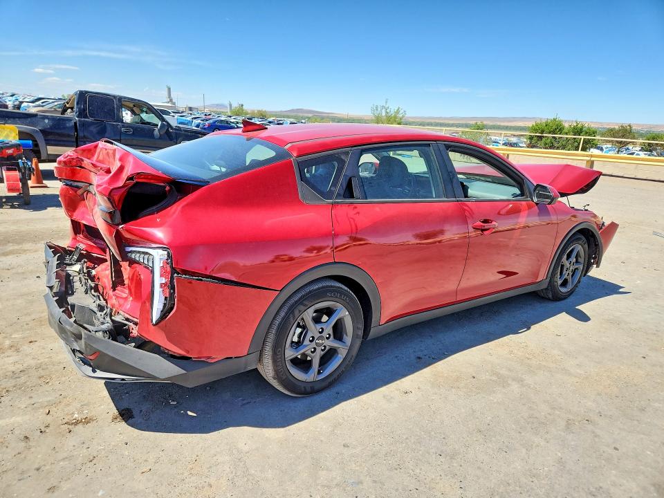 2025 Kia K4 VIN 3KPFT4DE8SE024622 COPART salvage auction — FRONT END, Nm - Cert Of Title-Salvage, sold $450 on 2026-07-23 (photo 3)