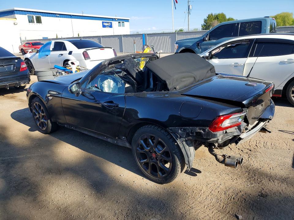 2017 Fiat 124 spider VIN JC1NFAEK3H0125121 COPART salvage auction — SIDE, On - Permit Salvage, sold $175 on 2026-07-28 (photo 2)