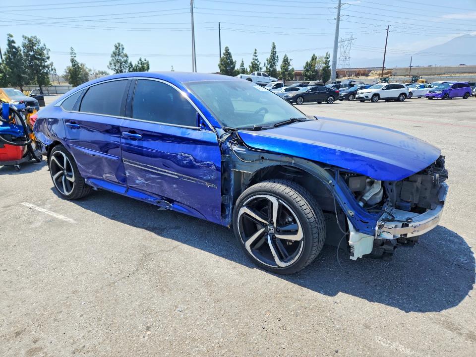 2018 Honda Accord VIN 1HGCV1F36JA029585 COPART salvage auction — ALL OVER, Ca - Salvage Certificate, sold $4,150 on 2026-07-02 (photo 4)