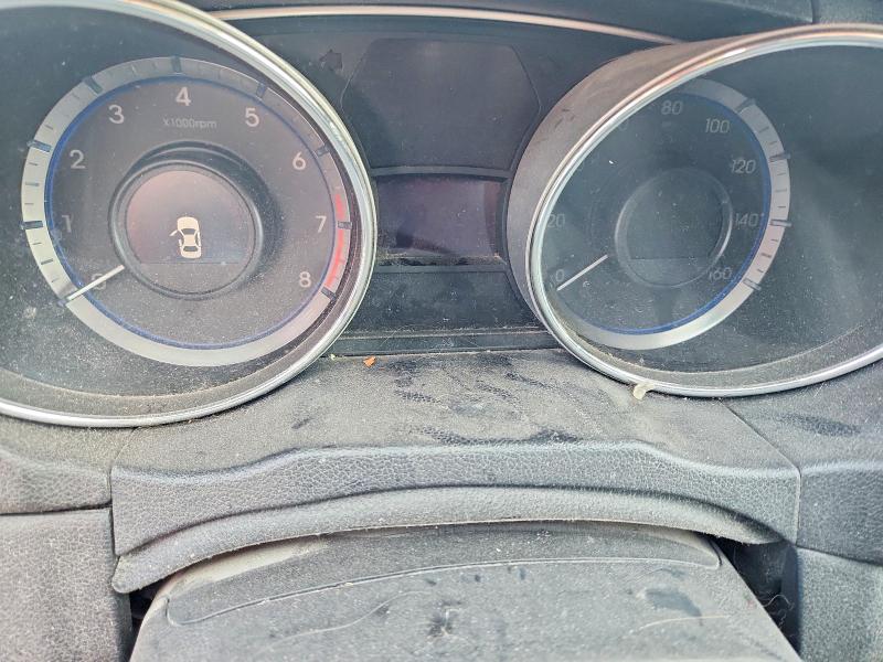 2013 Hyundai Sonata VIN 5NPEC4AC8DH798348 COPART salvage auction — FRONT END, Mo - Salvage Certificate Of Title, sold $70 on 2026-07-07 (photo 9)