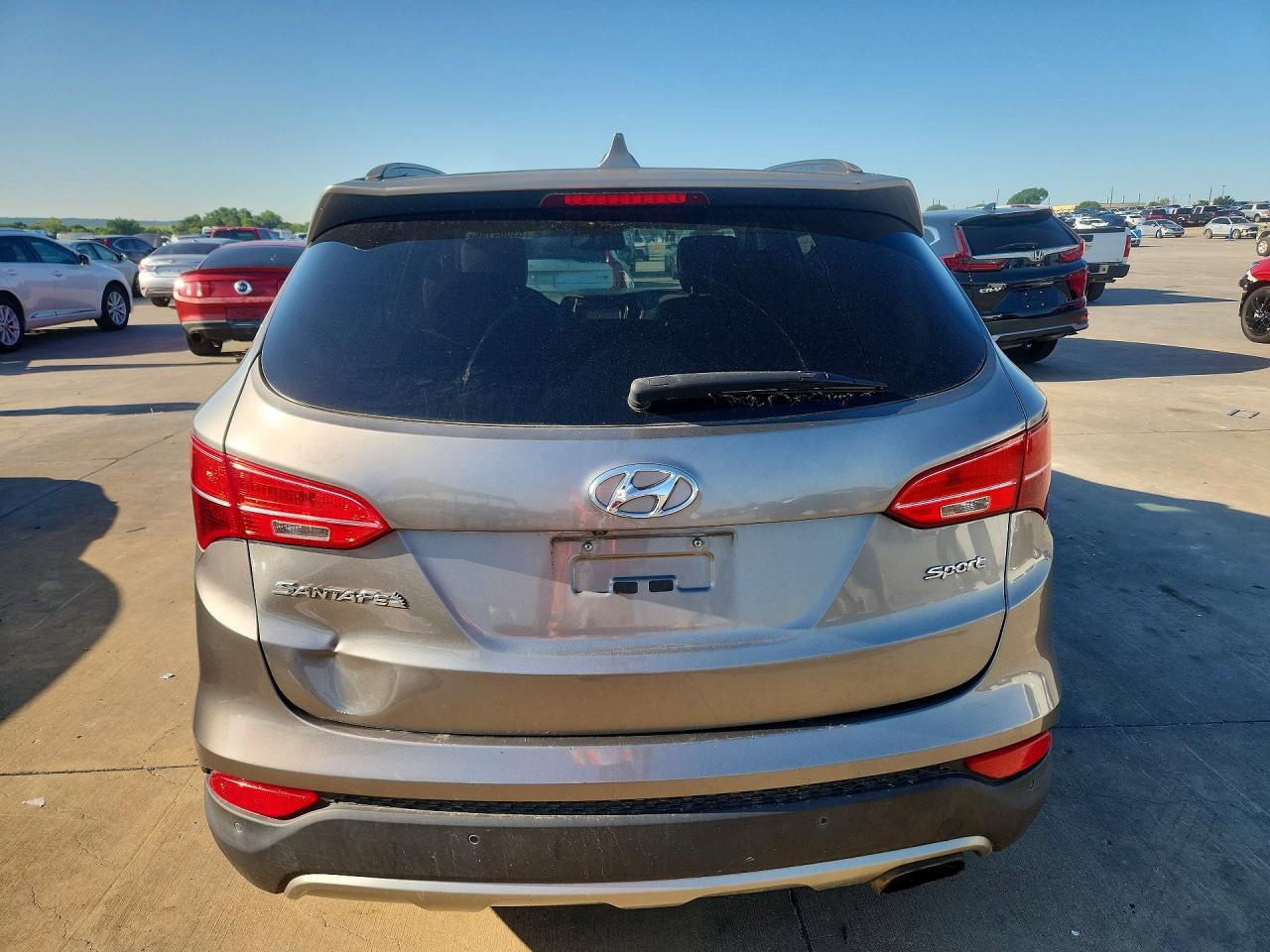 2015 Hyundai Santa Fe VIN 5XYZU3LB1FG298183 COPART salvage auction — Front End, AR - CERTIFICATE OF TITLE (P), sold $1,350 on 2026-07-08 (photo 6)
