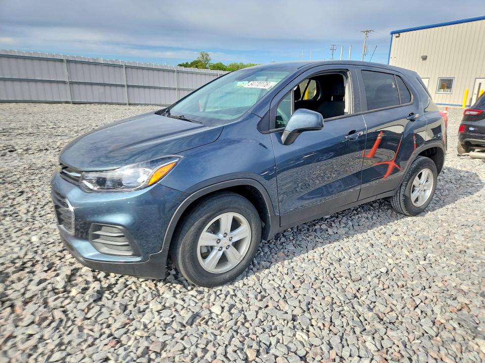 2021 Chevrolet Trax VIN KL7CJNSB6MB318315 COPART salvage auction — FRONT END, Wi - Cert Of Title-Claim Paid, sold $4,000 on 2026-07-20 (photo 1)