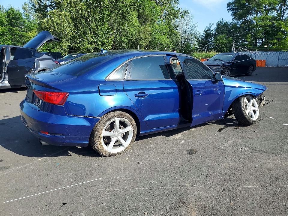 2015 Audi A3 VIN WAUBFHFFXF1067447 COPART salvage auction — FRONT END, Or - Salvage Title Certificate, sold $100 on 2026-07-27 (photo 3)