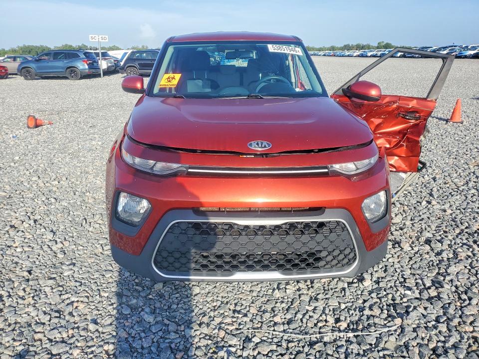 2021 Kia Soul VIN KNDJ23AU7M7754429 COPART salvage auction — SIDE, Fl - Certificate Of Destruction, sold $2,550 on 2026-07-02 (photo 5)