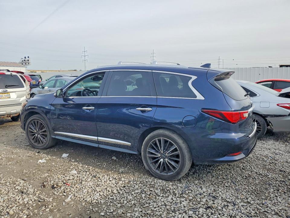 2017 Infiniti Qx60 VIN 5N1DL0MM7HC513919 COPART salvage auction — REAR END, Oh - Certificate Of Title, sold $1,250 on 2026-07-02 (photo 2)